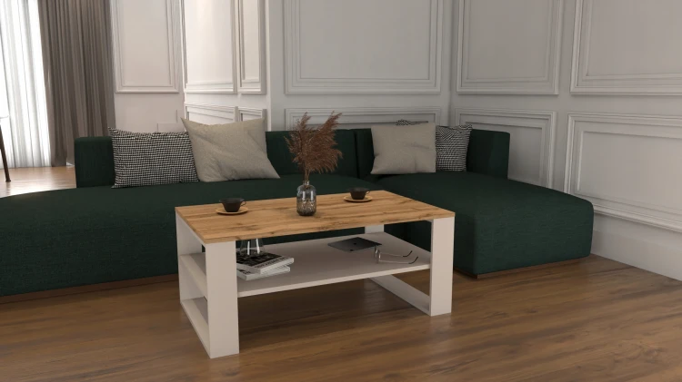 Stolik kawowy Malika kaszmir dąb wotan