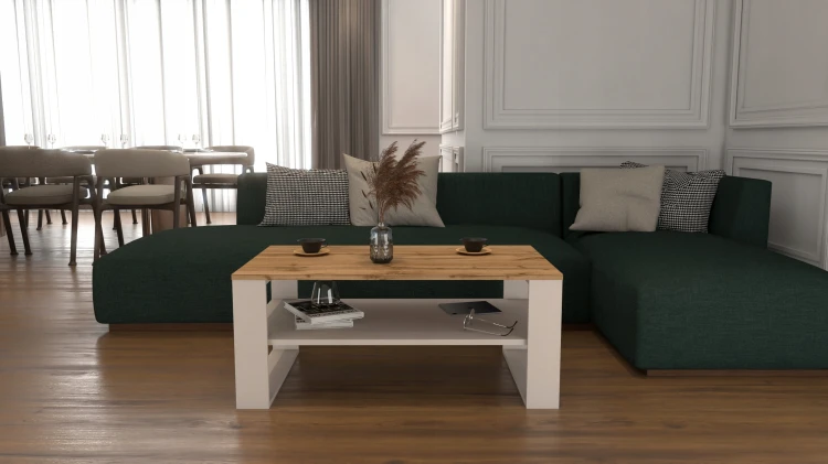 Stolik kawowy Malika kaszmir dąb wotan