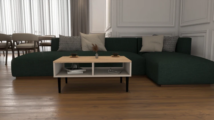 Stolik kawowy Nordic kaszmir dąb sonoma