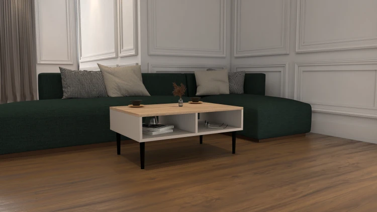 Stolik kawowy Nordic kaszmir dąb sonoma