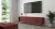 Szafka RTV Vorello czerwony oxid 175cm loft
