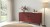 Komoda VORELLO loft czerwony oxid
